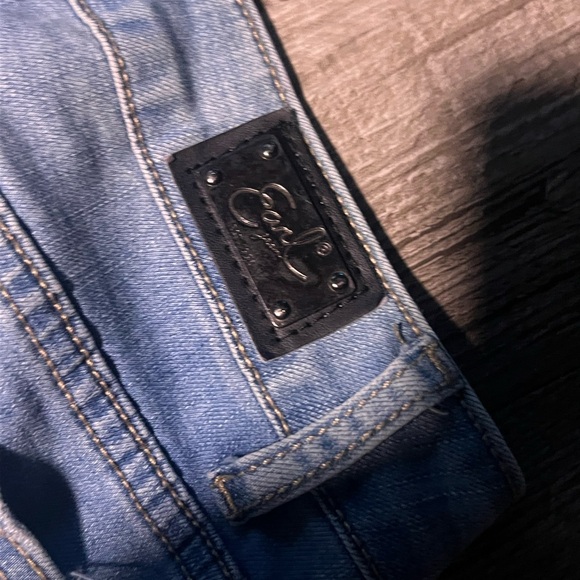 Women’s 12 Earl jeans embroidered skinny ankle jean - Picture 5 of 6